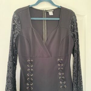 NWOT Venus Dressy Black Top